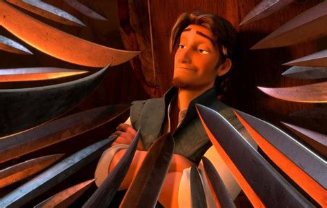 flynn rider meme|flynn rider knives meme.